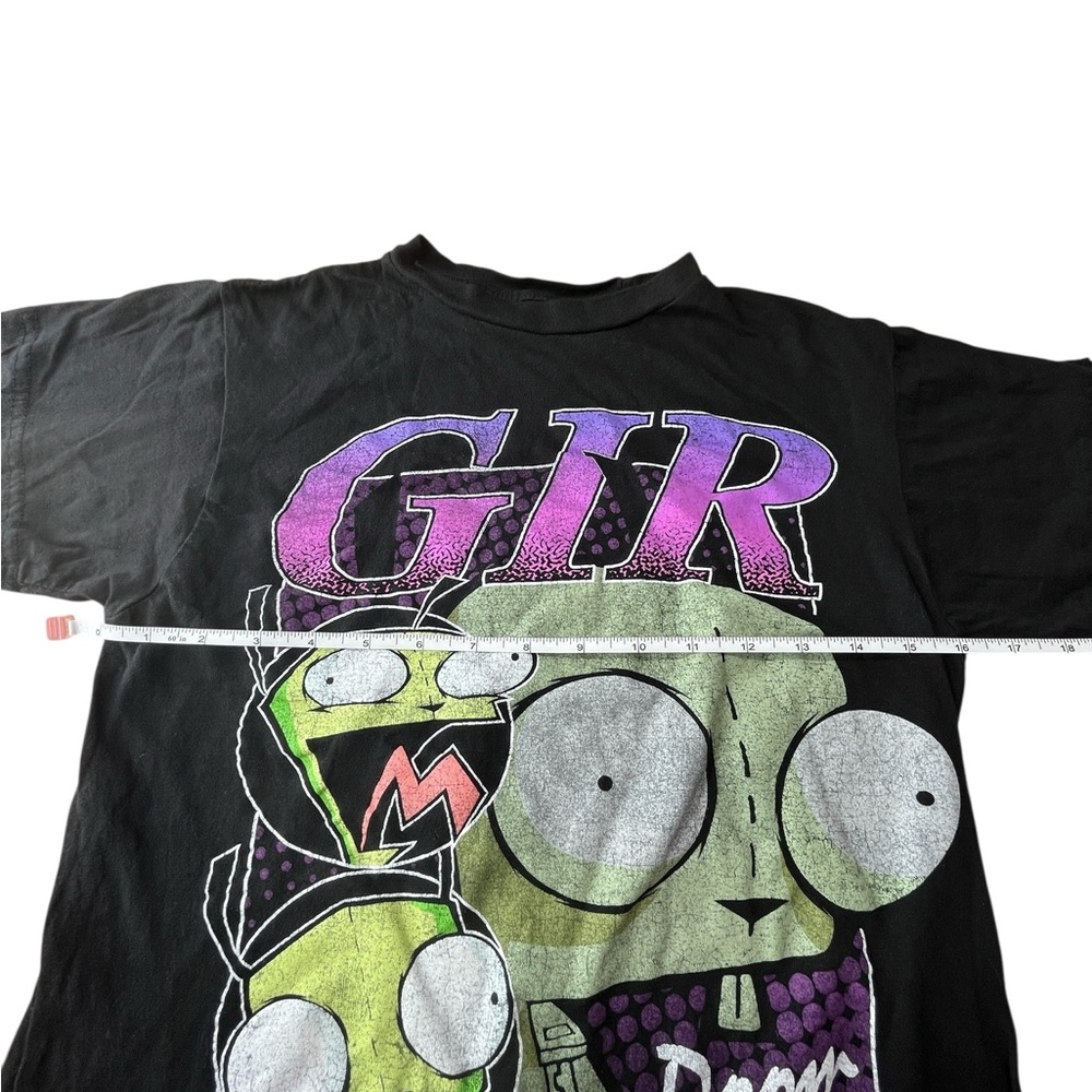 Nickelodeon GIR SHIRT WOMENS SIZE XS BLACK GRAPHIC TEE 2023 - Picture 9 of 13